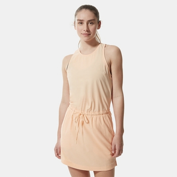 The North Face | Never Stop Wearing Adventure Active Dress Medium Peach Orange - Picture 1 of 15